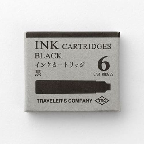 TRC Cartridge for BRASS Fountain Pen Black - Ink