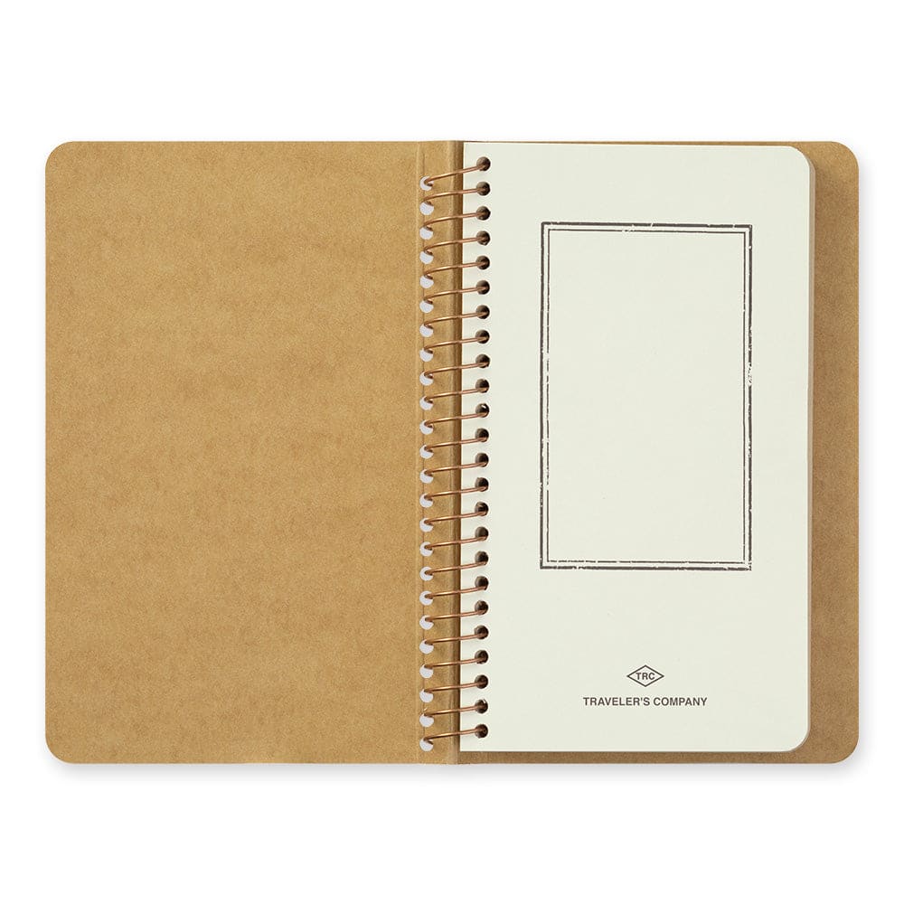 TRC SPIRAL RING NOTEBOOK <A6 Slim> DW Kraft - The Outsiders 