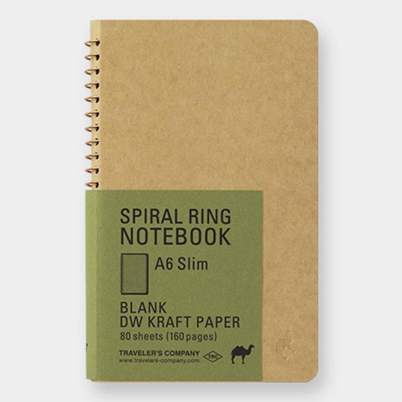 TRC SPIRAL RING NOTEBOOK DW Kraft - Notebook Spiral