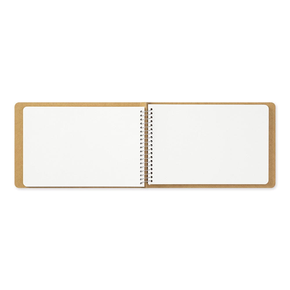 TRC SPIRAL RING NOTEBOOK <B6> MD White - The Outsiders 