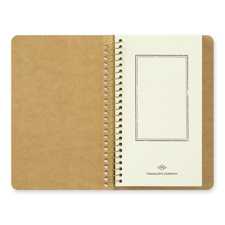 TRC SPIRAL RING NOTEBOOK <A6 Slim> Paper Pocket - The Outsiders 
