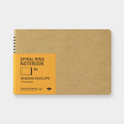 TRC SPIRAL RING NOTEBOOK <B6> Window Envelop - The Outsiders 