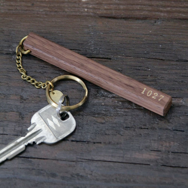 WOOD HOTEL KEY-HOLDER SATINE - Key Holder