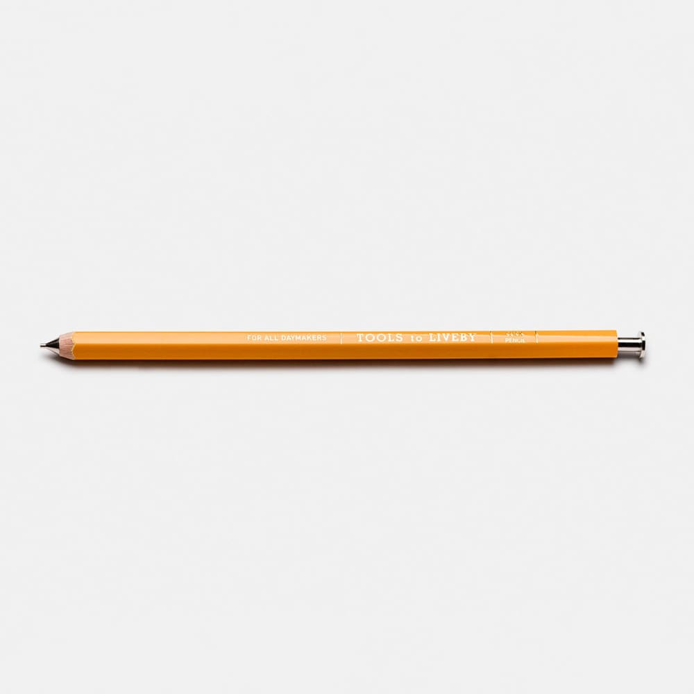 Wooden Mechanical Pencil/ yellow - Pencil
